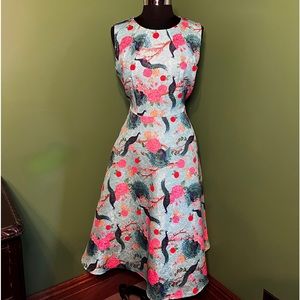 Voodoo Vixen Peacock Dress